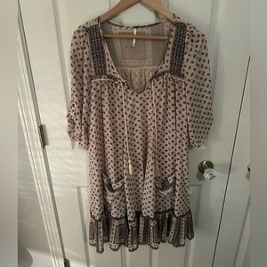 Free People Bohemian Patterned Dress